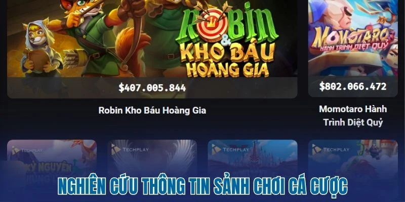 Nghiên cứu thông tin sảnh chơi cá cược