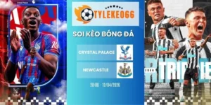 Tỷ lệ kèo nhà cái Crystal Palace vs Newcastle hôm nay ngày 12/04/2026 - NHA
